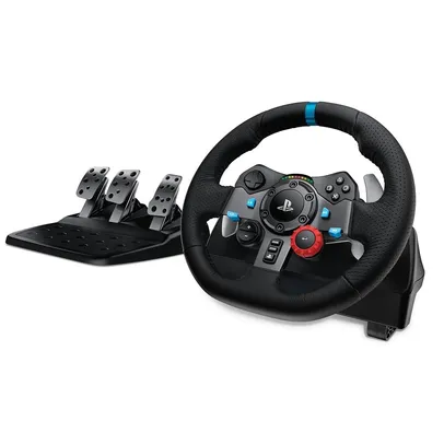 Volante Logitech G29 Driving Force para PS5, PS4, PS3 e PC - 941-000111