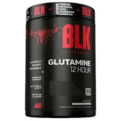  Glutamina 12 Horas 300G BLK Performance, Glutamina em pó Aumento do Desempenho físico