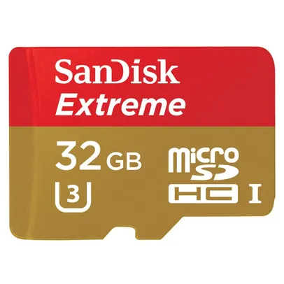 [RJ] Cartão de Memória SanDisk Extreme® para Câmeras de Ação 32 GB
