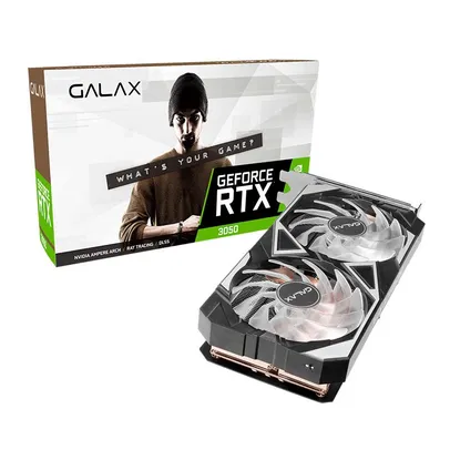 Placa de Video Galax GeForce RTX 3050 EX 1-Click OC, 8GB, GDDR6, 128-bit, 35NSL8MD6YEX