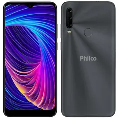 Smartphone Philco Hit P10 Space Gray 128GB, 4GB RAM, Tela 6,2”, Câmera Traseira Tripla, Android 10