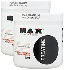 Kit 2x Creatina 300g Max Titanium