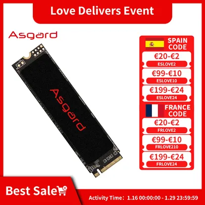  Ssd M2 Pcie Nvme Asgard M.2 1TB