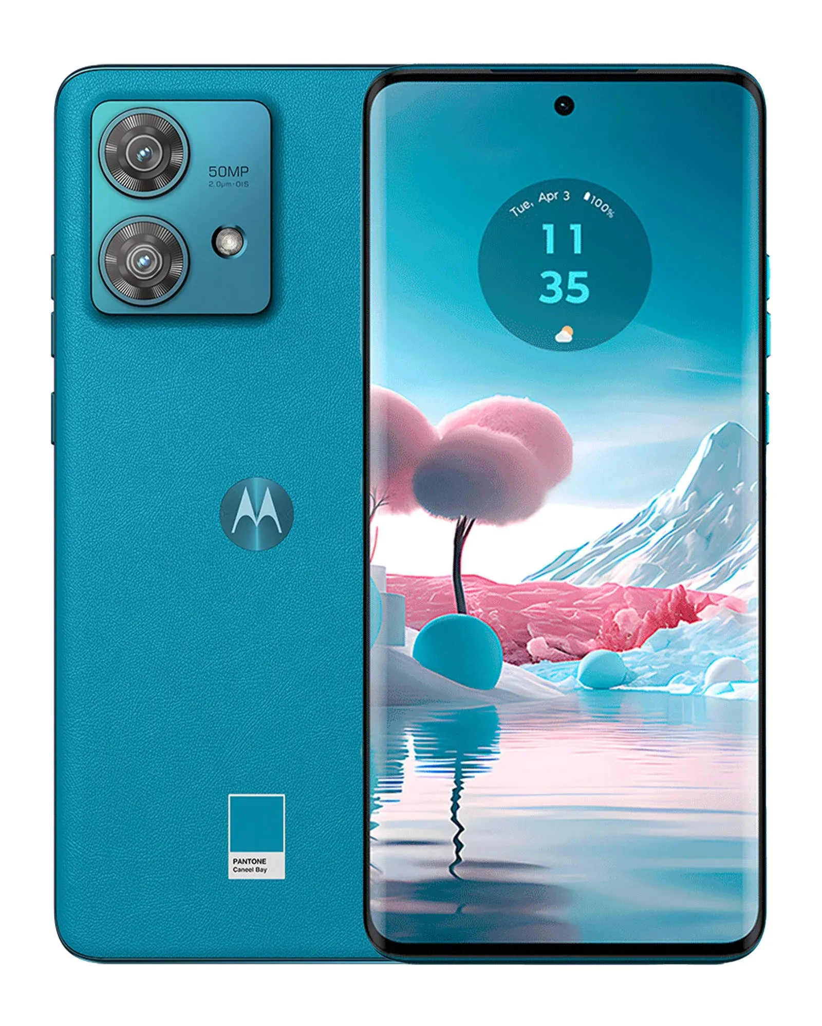 Imagem do produto Smartphone Motorola Edge 40 Neo 5G 256GB 8GB Ram - Caneel Bay - Vegan Leather