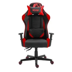 Cadeira Gamer Krait Snake Gaming Reclinavel B88 - Vermelha