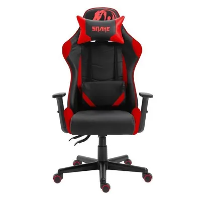 Cadeira Gamer Krait Snake Gaming Reclinavel B88 - Vermelha