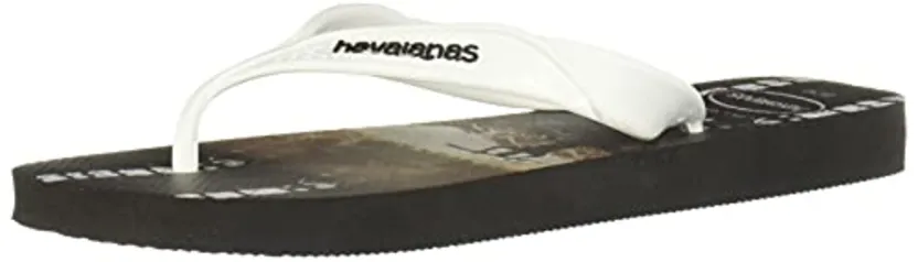 Chinelo Surf, Havaianas, Masculino, Preto/Branco, 45/46