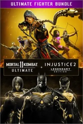 Pacote Mortal Kombat 11 Ultimate + Injustice 2 Ed. Lendária (Xbox) | R$180
