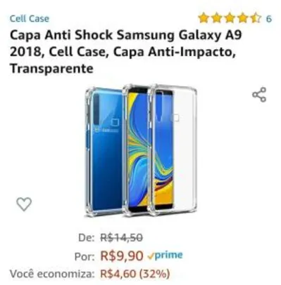(Prime) Capa Anti Shock Samsung A9