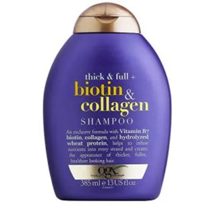 Shampoo Biotin & Collagen, OGX, 385 ml | R$24