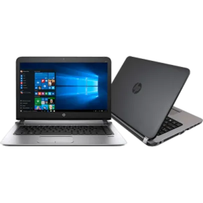 Notebook HP 440 G2 I3-4005u Intel Core i3 4GB 500GB Tela 14" Windows 10 - Preto - R$1.469