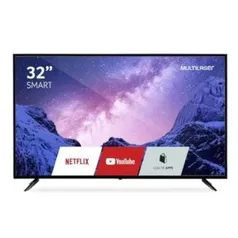 Smart TV Multi 32 HD, com Wifi Integradoe e Netflix, Bivolt - TL026