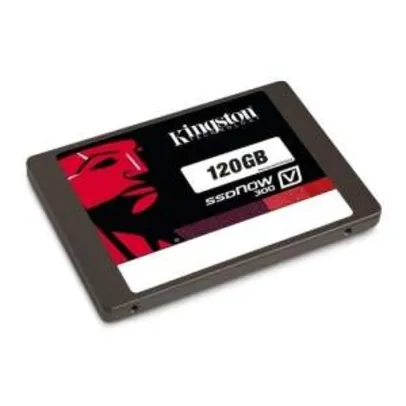 [Mega Mamute] SSD 120GB 2,5" SATA III SSDNow V300 SV300S37A/120G KINGSTON por R$237