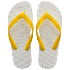 Chinelo Havaianas Tradicional Amarelo Cítrico 33/34 e 39/40