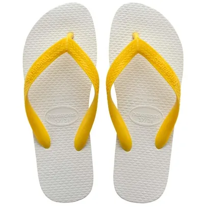 Chinelo Havaianas Tradicional Amarelo Cítrico 33/34 e 39/40