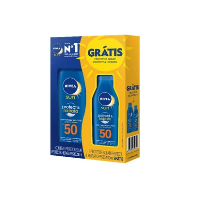 Protetor Solar Nivea Fps50 200ml + 100ml grátis 