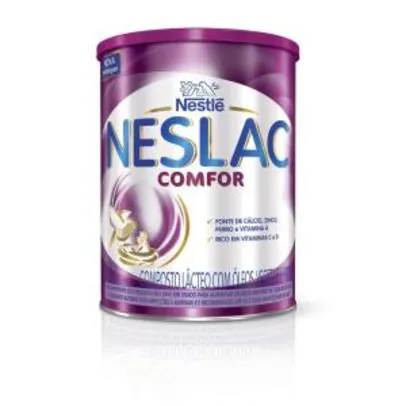 (Na compra de 3 unidades) Composto Lácteo Nestlé Neslac Comfor Lata 800g - R$24