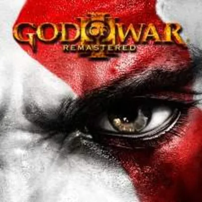 God of War 3 remastered PS4 PSN por R$ 30