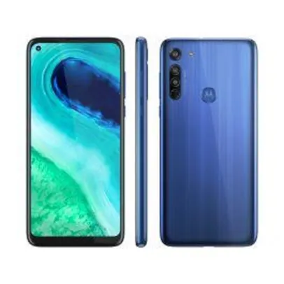 Smartphone Motorola Moto G8 64GB 4GB RAM Tela 6,4' Azul ou branco