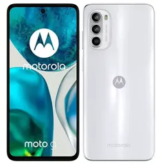 Smartphone Motorola Moto G52 128GB 4GB RAM 6.6” Câm.Tripla 50MP 8MP 2MP Selfie 16MP - Branco