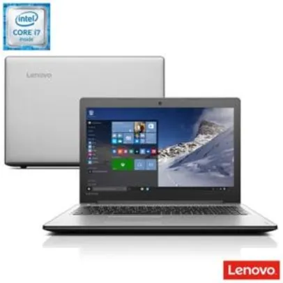 Notebook Lenovo, Ideapad 310 Intel® Core™ i7 6500U, 8GB, 1TB, Tela de 15,6'', Placa Nvidia™ GeForce 920M,