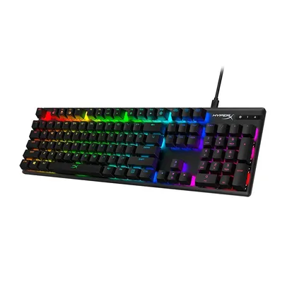 [APP] Teclado Mecânico Gamer HyperX Alloy Origins, RGB, Switch HyperX Blue, ABNT2 - HX-KB6BLX-BR