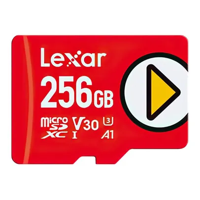 Cartão microsd lexar play 256 gb