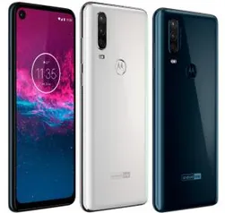 Smartphone Motorola One Action 128GB Azul Denim | R$1196