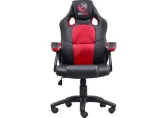 Cadeira Gamer PCYes Mad Racer V6 Preta/Vermelha - R$369