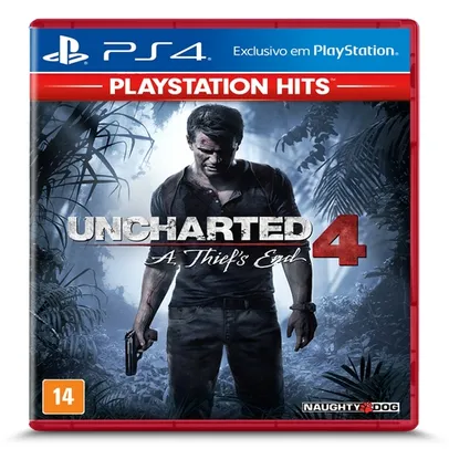 Jogo Uncharted 4 A Thief's End Hits - PS4