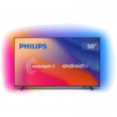 Smart TV Philips 50 Ambilight 4K UHD LED Android TV 60Hz 50PUG7907/78