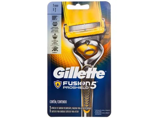 Aparelho de Barbear Gillette Fusion5 - Proshield