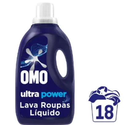 Lava-Roupas Líquido Omo Ultra Power 1,8l