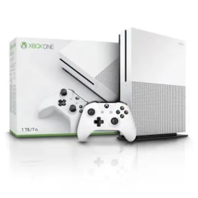 Console Xbox One S 1TB  Microsoft - R$1300