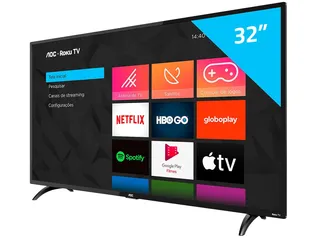 Smart TV AOC ROKU 32" Miracast 32S5195/78G | R$1129