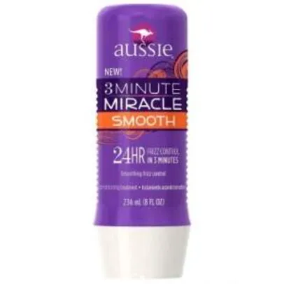 [Ricardo Eletro] Tratamento Aussie Smooth 3 Minutes Miracle 236ml - por R$27