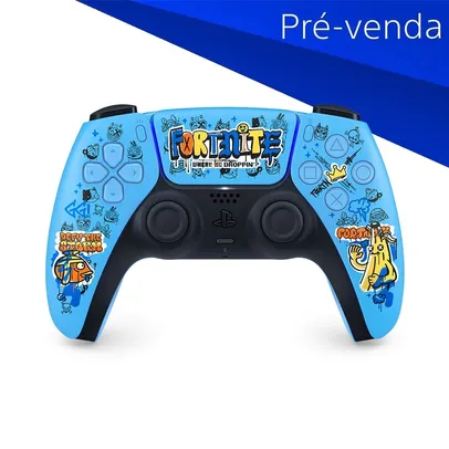 [Pré-venda] Controle PS5 sem fio DualSense™ Edição limitada do Fortnite®