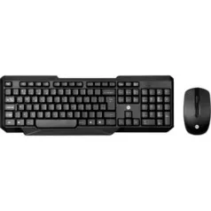 [CC Americanas] Kit Teclado (ABNT) + Mouse Óptico Slim sem fio - Bright  R$ 50