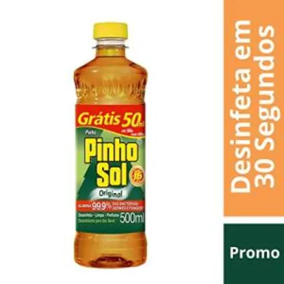 (PRIME) Desinfetante Pinho Sol Original 550ml R$ 2,66