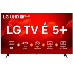 Smart TV 86’’ 4K LG ThinQ AI 86UR8750PSA HDR, Bluetooth, Alexa, Airplay 2, 3 HDMIs