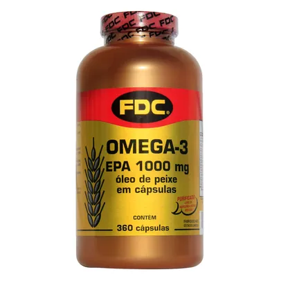 Ômega 3 Epa 1000mg Com 360 Cápsulas Fdc