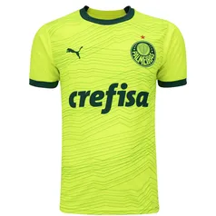 Camisa do Palmeiras III 23 Amarelo Fluor