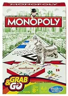 Hasbro: Jogo Monopoly Grab & Go