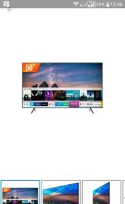 Smart Tv Samsung 50" Ultra HD 4K Samsung RU7100 | R$1899