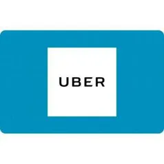 [Cartão Submarino] Gift Card Digital Uber R$ 50 Pré-Pago - R$43