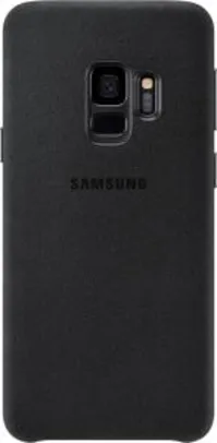 Samsung Capa Alcântara Galaxy S9 (Preto e Cinza)