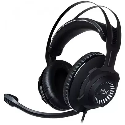 HEADSET GAMER HYPERX CLOUD REVOLVER, SOM SURROUND 7.1, DRIVERS 50MM, PRETO