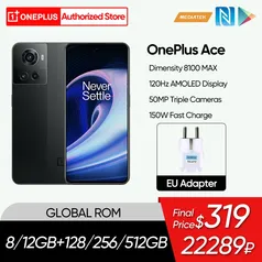 Smartphone OnePlus Ace 5G Global Dimensity 8100 MAX 8GB 256GB