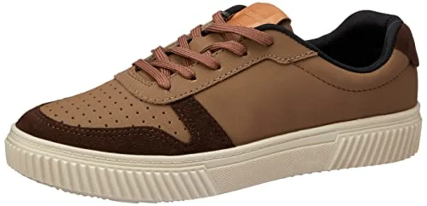 Tênis Actvitta Casual Masculino, Camel, 37