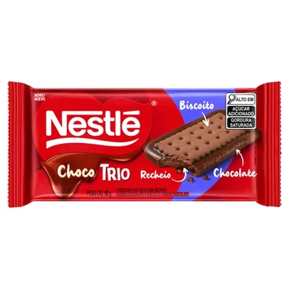 Tablete chocotrio chocolate 90G nestle